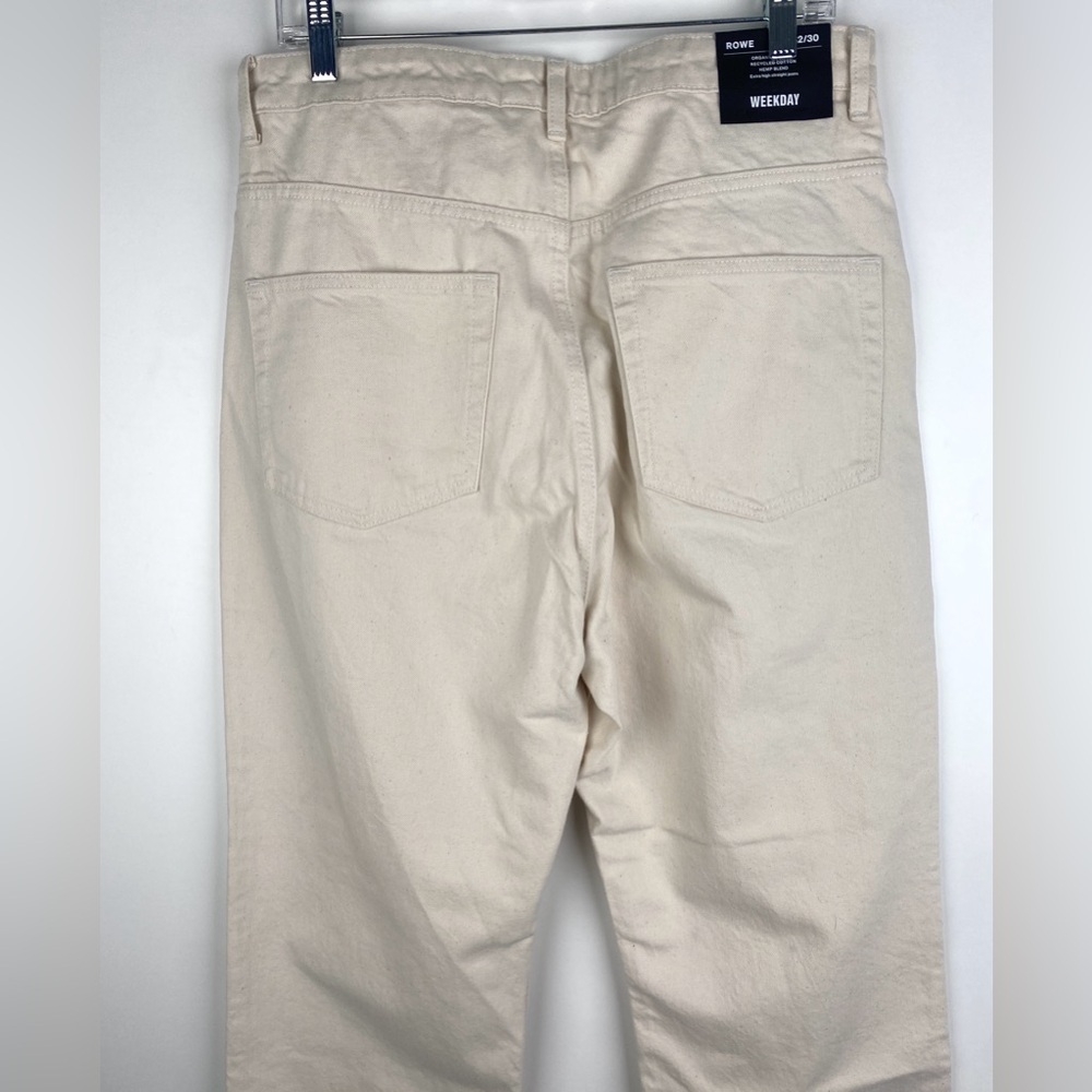 Weekday ROWE Extra High Straight Jeans - Picture 8 of 12